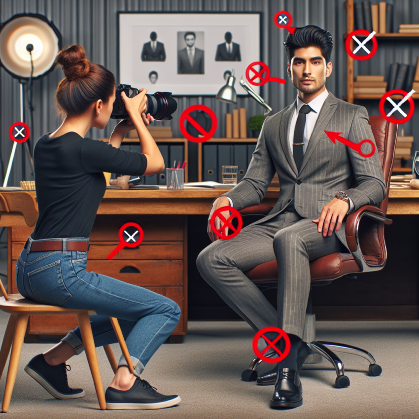 Najczęstsze błędy przy tworzeniu zdjęć firmowych i jak ich unikać