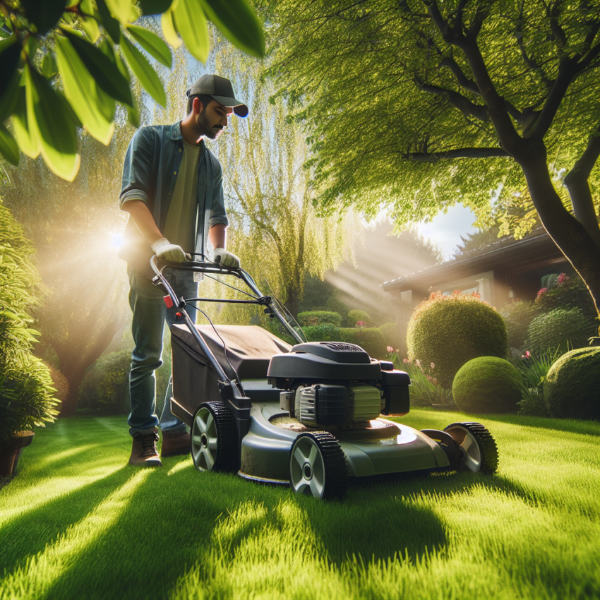 Czy warto inwestować w kosiarkę do trawy z napędem dla małego ogrodu?