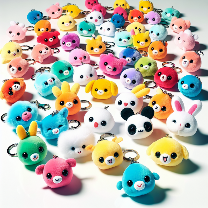 Breloki pluszowe – uroczy upominek reklamowy, który przyciąga uwagę