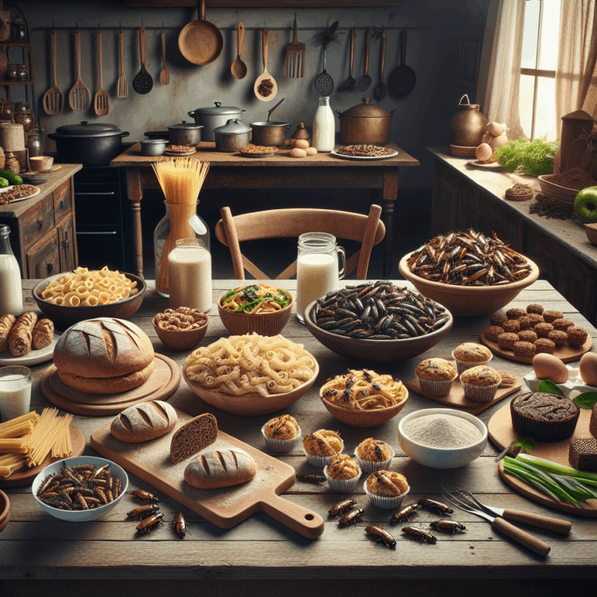 Mąka ze świerszczy – przepis na uniwersalny dodatek