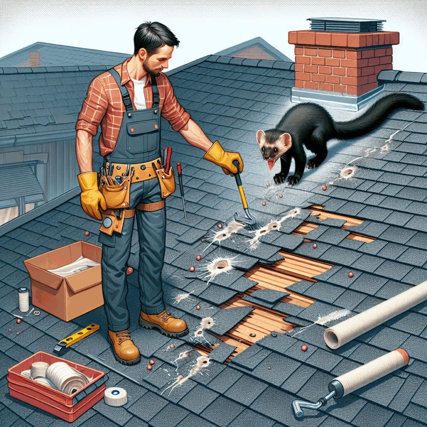 Naprawa dachu po kunie - dlaczego warto wezwać specjalistę?