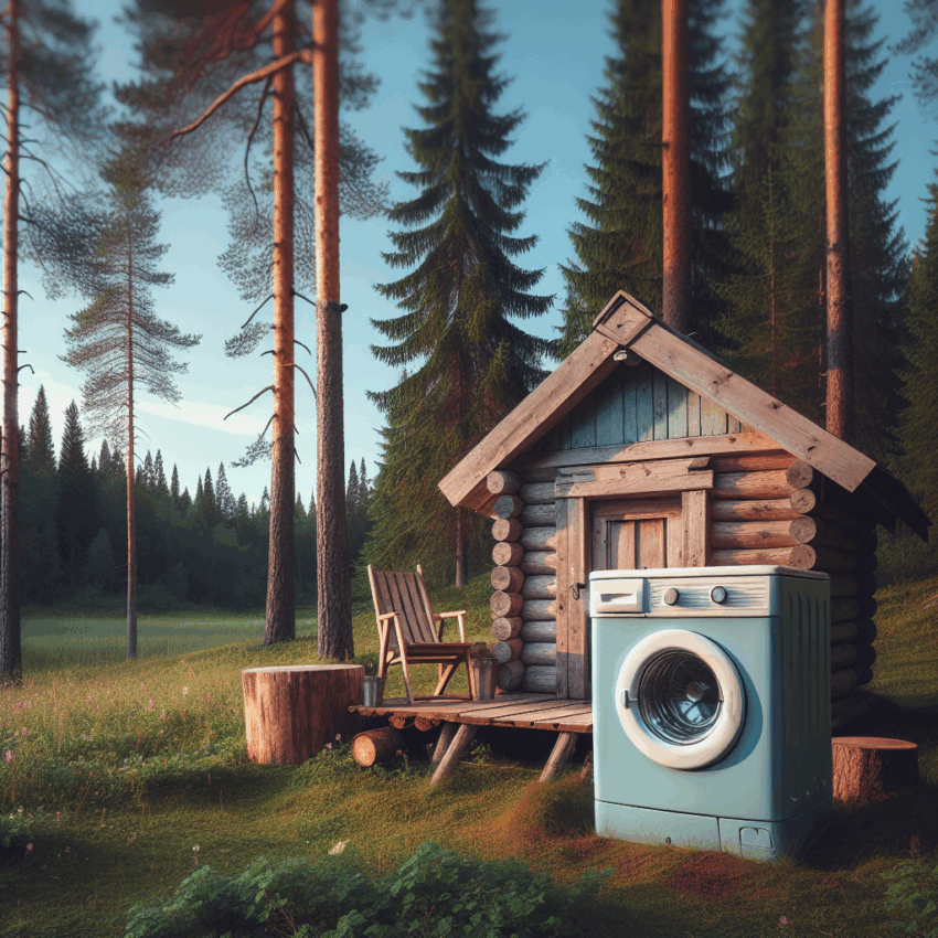 Dlaczego pralki typu Frania są niezastąpione w domkach letniskowych?